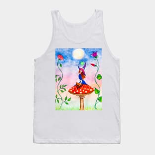 Redhead witch and ginger kitty Tank Top